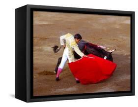 Matador at Monumental El Paso, Bullfight (Fiesta Brava), San Luis Potosi, Mexico-Russell Gordon-Framed Stretched Canvas