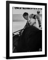 Matador Luis Miguel Dominguin During Bullfight-null-Framed Premium Photographic Print