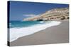 Matala Bay and Beach, Heraklion District, Crete, Greek Islands, Greece, Europe-Markus Lange-Stretched Canvas