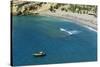 Matala Beach, Crete, Greek Islands, Greece, Europe-Bruno Morandi-Stretched Canvas