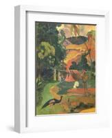 Matamoe, 1892-Paul Gauguin-Framed Giclee Print