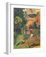 Matamoe, 1892-Paul Gauguin-Framed Giclee Print