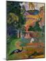 Matamoe (Peacocks in the Country), 1892-Paul Gauguin-Mounted Premium Giclee Print