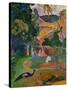 Matamoe (Peacocks in the Country), 1892-Paul Gauguin-Stretched Canvas