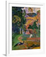 Matamoe (Peacocks in the Country), 1892-Paul Gauguin-Framed Giclee Print