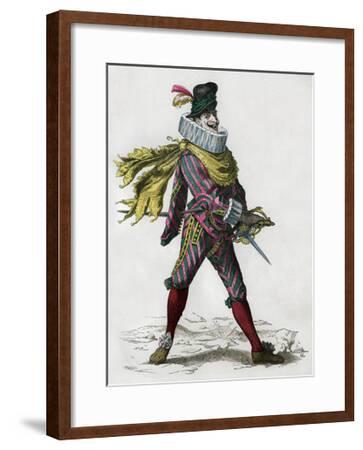 'Matamore Captain, Hired Killer, Spanish Type, 17th Century (1882-188