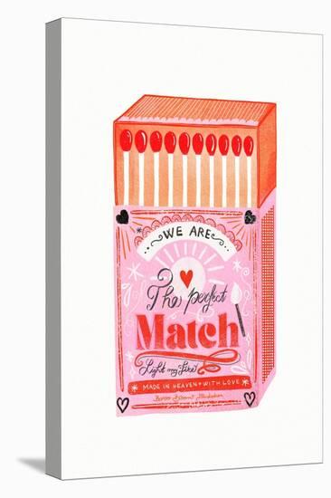 Match Box - the Perfect Match-Baroo Bloom-Stretched Canvas