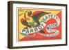 Match Box with Parrot-null-Framed Premium Giclee Print