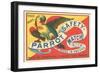 Match Box with Parrot-null-Framed Premium Giclee Print