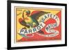 Match Box with Parrot-null-Framed Art Print