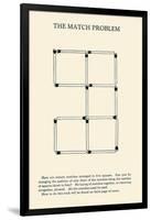 Match Problem-null-Framed Art Print