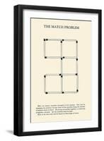 Match Problem-null-Framed Art Print