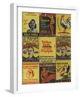 Matchbook - El Toreador-Andy Burgess-Framed Giclee Print