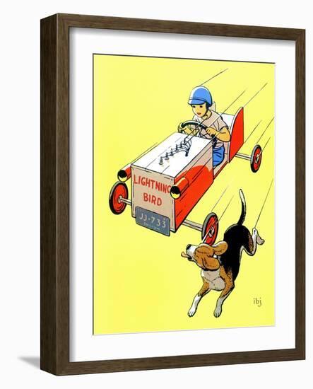 Matchbox Race - Jack and Jill, July 1958-IBJ-Framed Giclee Print