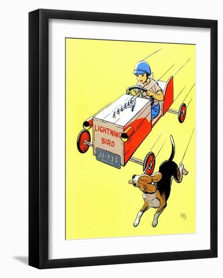 Matchbox Race - Jack and Jill, July 1958-IBJ-Framed Giclee Print