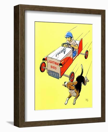 Matchbox Race - Jack and Jill, July 1958-IBJ-Framed Giclee Print