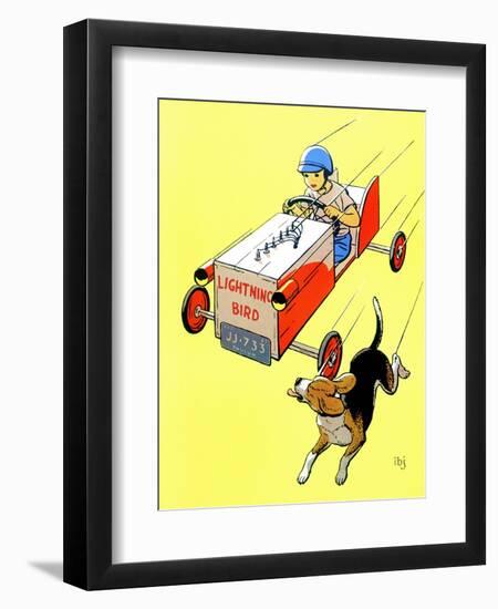 Matchbox Race - Jack and Jill, July 1958-IBJ-Framed Giclee Print