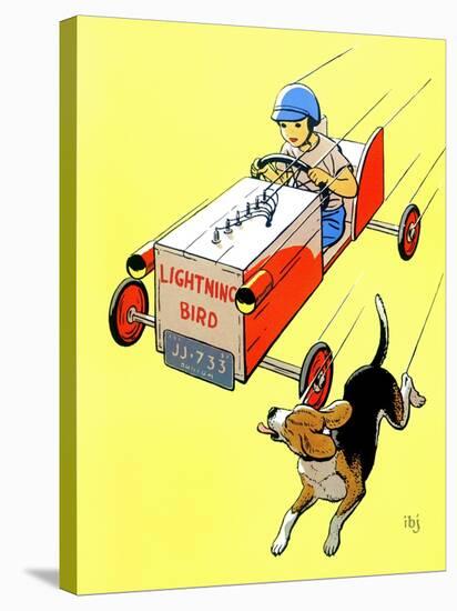 Matchbox Race - Jack and Jill, July 1958-IBJ-Stretched Canvas