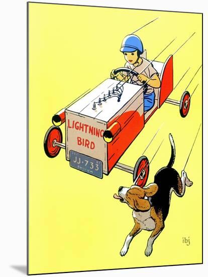 Matchbox Race - Jack and Jill, July 1958-IBJ-Mounted Giclee Print