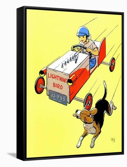 Matchbox Race - Jack and Jill, July 1958-IBJ-Framed Stretched Canvas