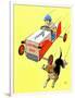 Matchbox Race - Jack & Jill-Iris Beatty Johnson-Framed Giclee Print