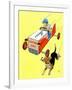 Matchbox Race - Jack & Jill-Iris Beatty Johnson-Framed Giclee Print