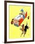 Matchbox Race - Jack & Jill-Iris Beatty Johnson-Framed Giclee Print