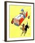 Matchbox Race - Jack & Jill-Iris Beatty Johnson-Framed Giclee Print