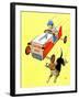 Matchbox Race - Jack & Jill-Iris Beatty Johnson-Framed Giclee Print