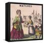 Matches, Cries of London, C1840-TH Jones-Framed Stretched Canvas