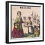 Matches, Cries of London, C1840-TH Jones-Framed Giclee Print