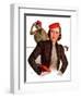 "Matching Monkey Hats,"March 26, 1938-Neysa Mcmein-Framed Giclee Print