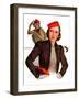 "Matching Monkey Hats,"March 26, 1938-Neysa Mcmein-Framed Premium Giclee Print