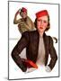 "Matching Monkey Hats,"March 26, 1938-Neysa Mcmein-Mounted Premium Giclee Print