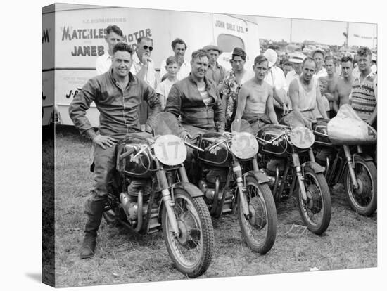 Matchless Motorbike Racing Team-null-Stretched Canvas