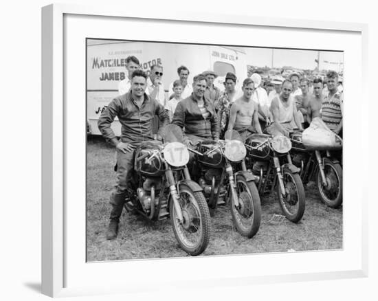 Matchless Motorbike Racing Team-null-Framed Photographic Print