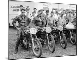 Matchless Motorbike Racing Team-null-Mounted Photographic Print