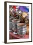 Mate Cups for Sale at the Market in Purmamarca-Yadid Levy-Framed Photographic Print