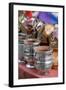 Mate Cups for Sale at the Market in Purmamarca-Yadid Levy-Framed Photographic Print