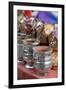 Mate Cups for Sale at the Market in Purmamarca-Yadid Levy-Framed Photographic Print