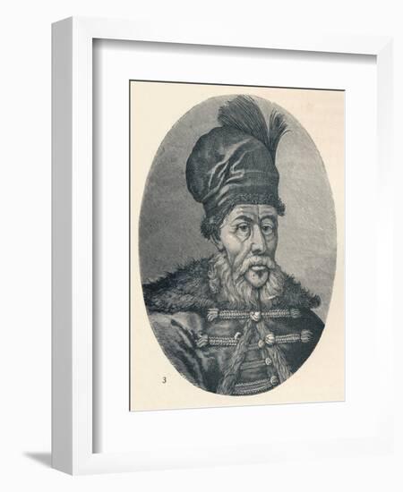 Matei Basarab, Prince of Wallachia and Moldavia, c1906, (1907)-null-Framed Giclee Print