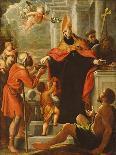 Saint Thomas of Villanova Distributing Alms (Oil on Canvas)-Mateo Cerezo-Giclee Print