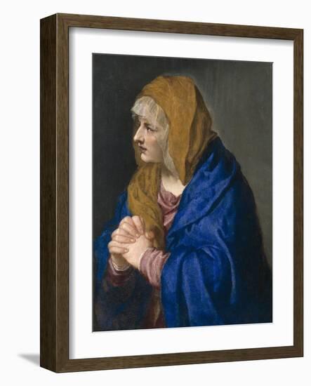 Mater Dolorosa, 1554-Titian (Tiziano Vecelli)-Framed Giclee Print