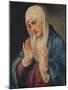 Mater Dolorosa, 1555-Titian (Tiziano Vecelli)-Mounted Giclee Print