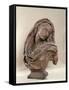 Mater Dolorosa, 1869-70-Jean-Baptiste Carpeaux-Framed Stretched Canvas