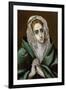 Mater Dolorosa, C.1587-90-El Greco-Framed Giclee Print