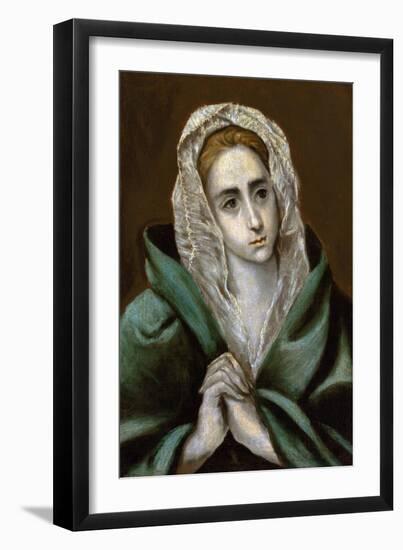 Mater Dolorosa, C.1587-90-El Greco-Framed Giclee Print