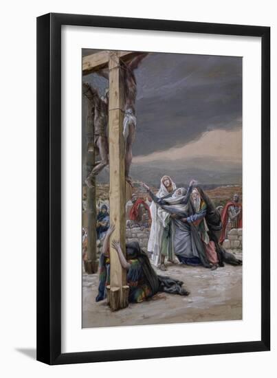 Mater Dolorosa, Illustration for 'The Life of Christ', C.1884-96-James Tissot-Framed Giclee Print