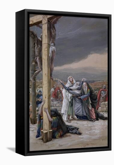 Mater Dolorosa, Illustration for 'The Life of Christ', C.1884-96-James Tissot-Framed Stretched Canvas