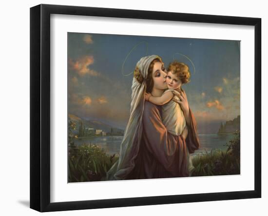 Mater Dulce (Mary and Child)-null-Framed Giclee Print